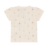 Fixoni Shirt Pointelle Eggnog