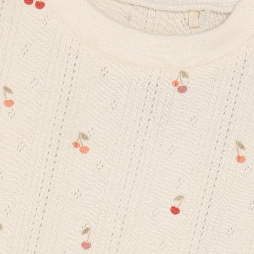 Fixoni Shirt Pointelle Eggnog