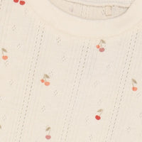 Fixoni Shirt Pointelle Eggnog