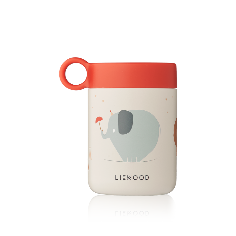 Liewood Food Jar Kiani Circus Sandy