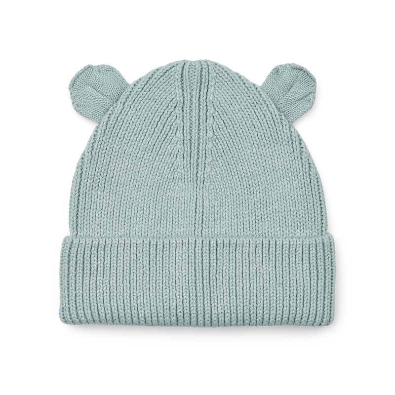 Liewood Muts met Oortjes Gina Beanie Ice Blue