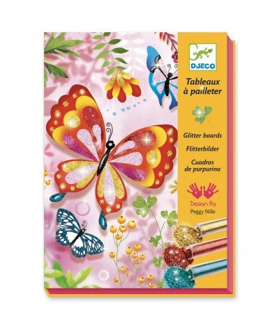 Djeco Knutselset | Glitter Vlinders