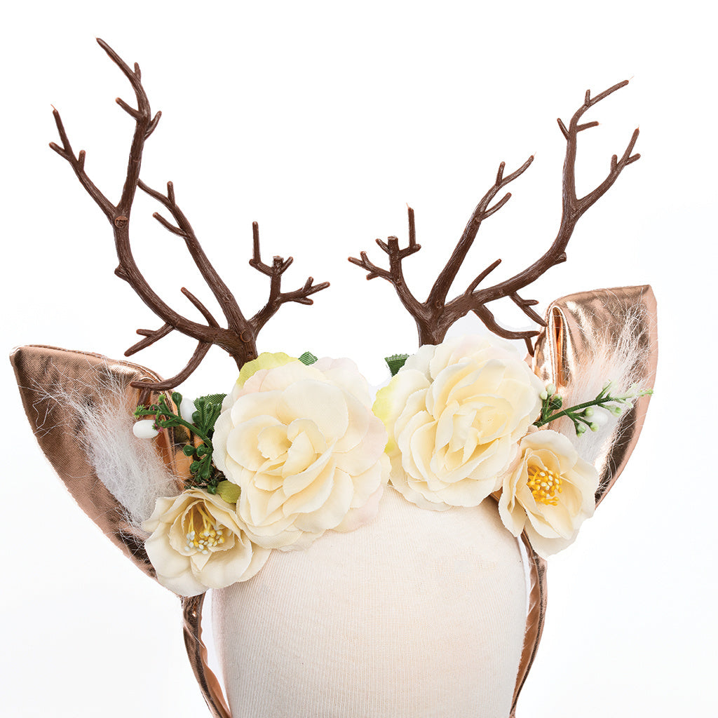 Great Pretenders Jurk Woodland Deer Hert met haarband