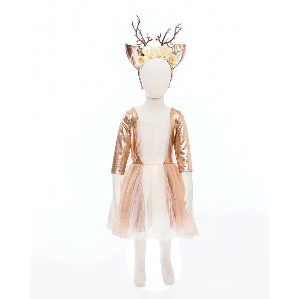 Great Pretenders Jurk Woodland Deer Hert met haarband
