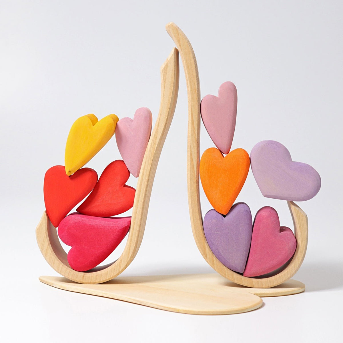 Grimm's Houten Blokkenset Roze Hart