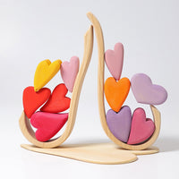 Grimm's Houten Blokkenset Roze Hart