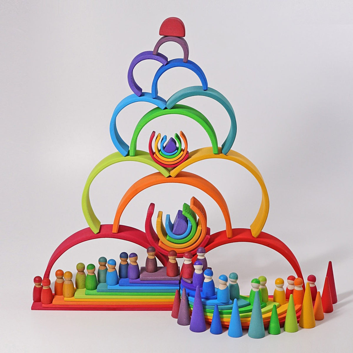 Grimm's Houten Regenboog Groot