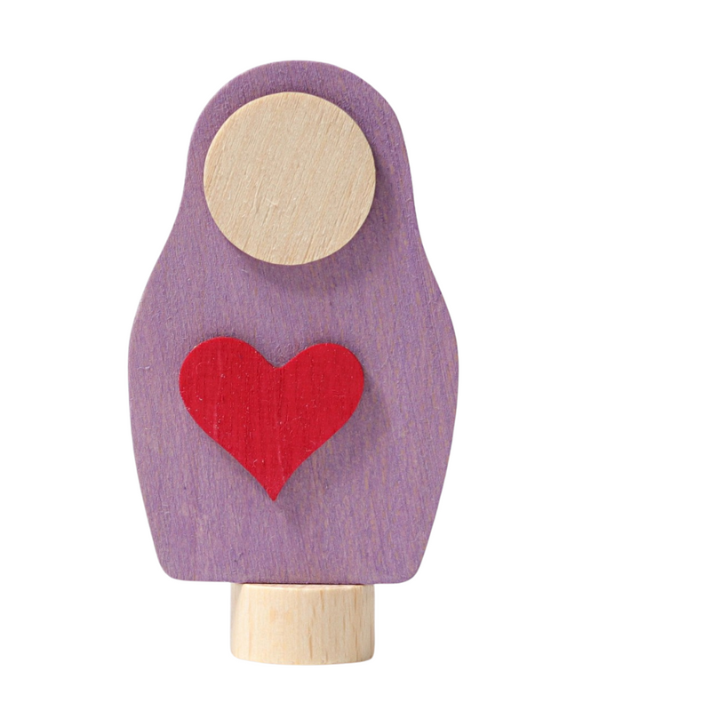 Grimm's Houten Steker Heart-Matryoshka