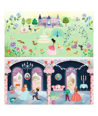 Djeco Herbruikbare stickers | Het kasteel