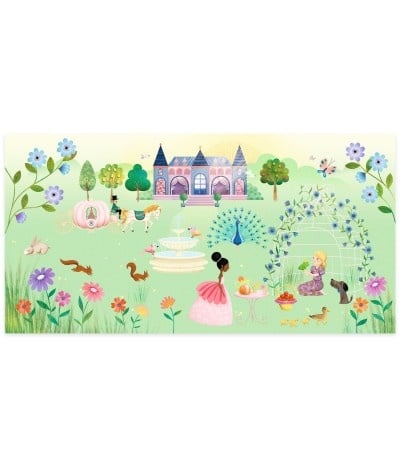 Djeco Herbruikbare stickers | Het kasteel