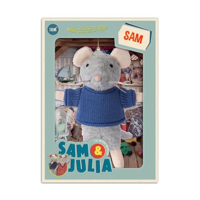 Het Muizenhuis Pluche pop Sam