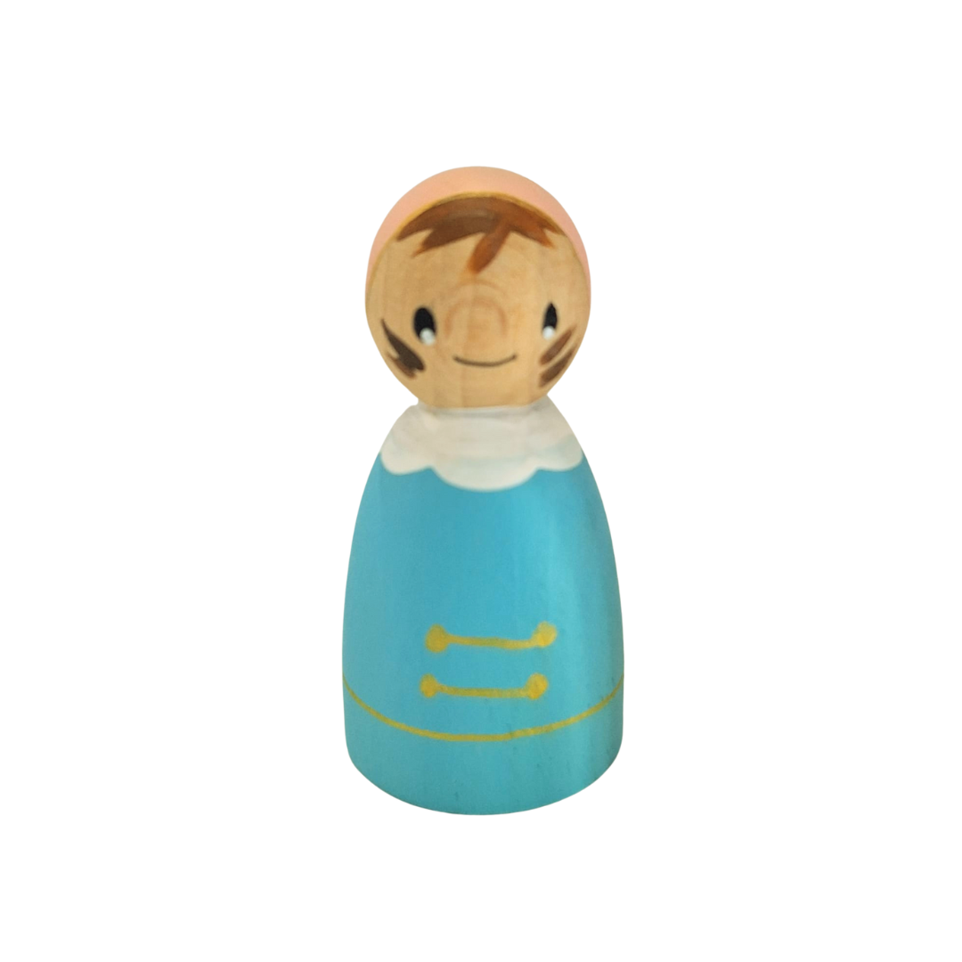 Houten Pietje Lazy Lama