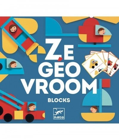Djeco Ze Geo Vroom Blocks