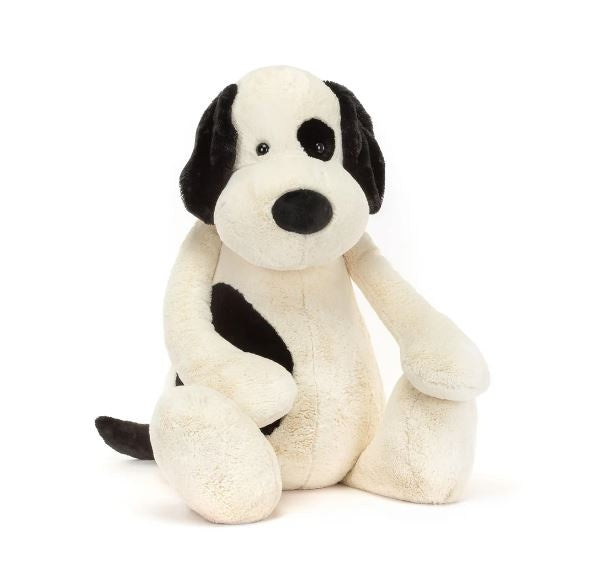 Jellycat Bashful Black & Cream Puppy Gigantic