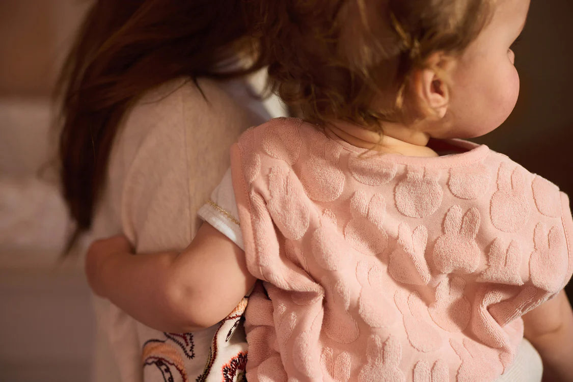 Jollein Slaapzak Jersey Miffy Jacquard Terry Wild Rose