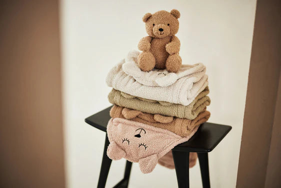 Jollein Wikkeldeken Bear Boucle Oatmeal