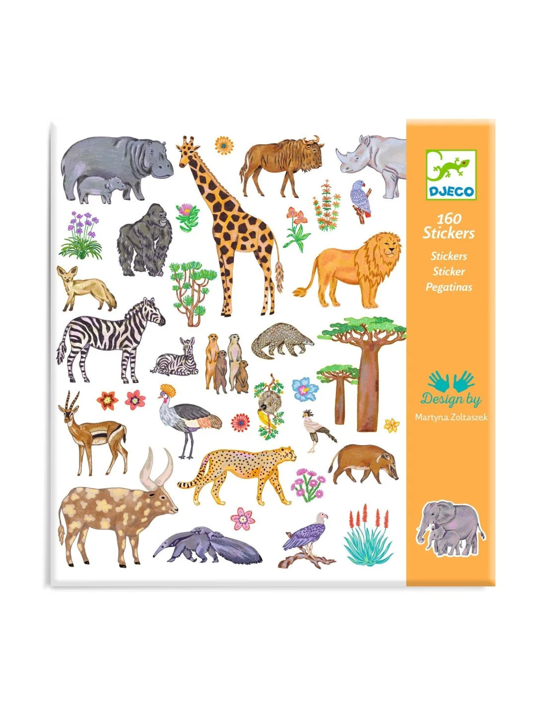 Djeco Stickers Kenia