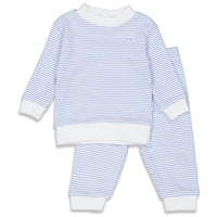 Feetje Pyjama's Pyjama Wafel Blauw
