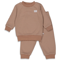 Feetje Pyjama's Pyjama Wafel Bruin