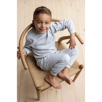 Feetje Pyjama's Pyjama Wafel Grey Melange