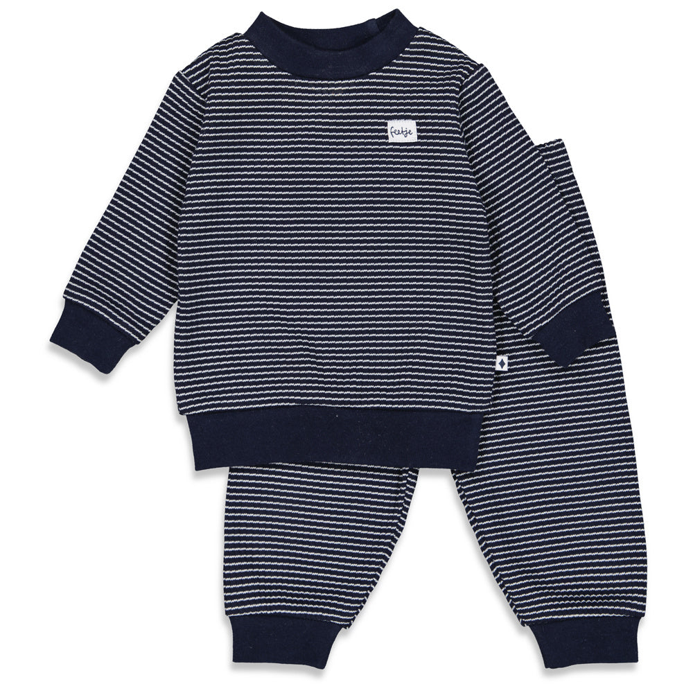 Feetje Pyjama's Pyjama Wafel Royal Blue
