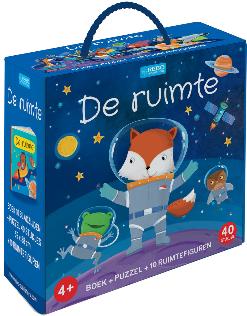Kinderboek en Puzzel | De Ruimte