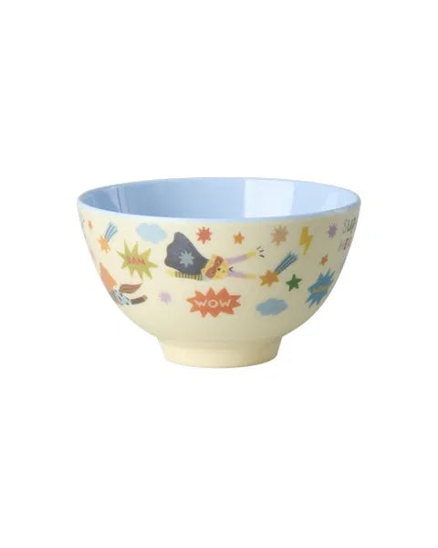 Rice Melamine Kom - Small - Hero Blauw