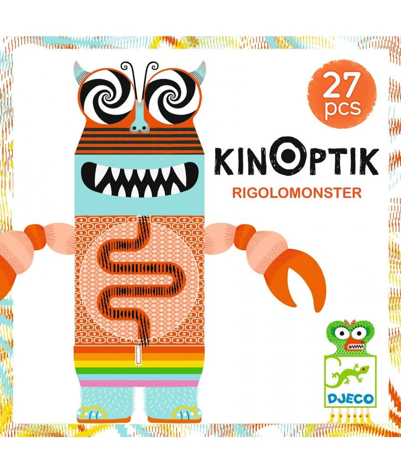 Djeco Kinoptik Rigolomonster Bouw en Animatie Set