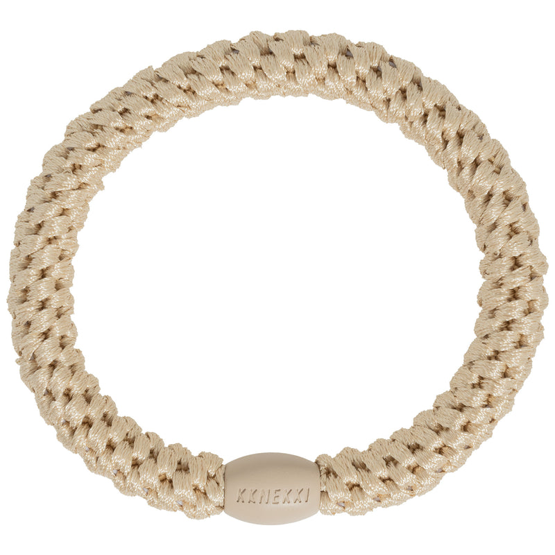 Kknekki Haarelastiekje Light Beige