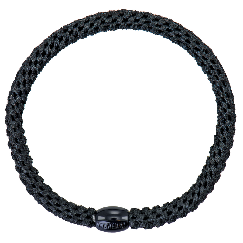 Kknekki Haarelastiekje Slim Black
