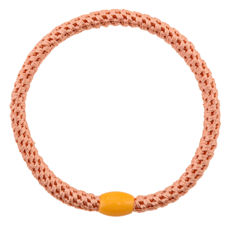 Kknekki Haarelastiekje Slim Coral