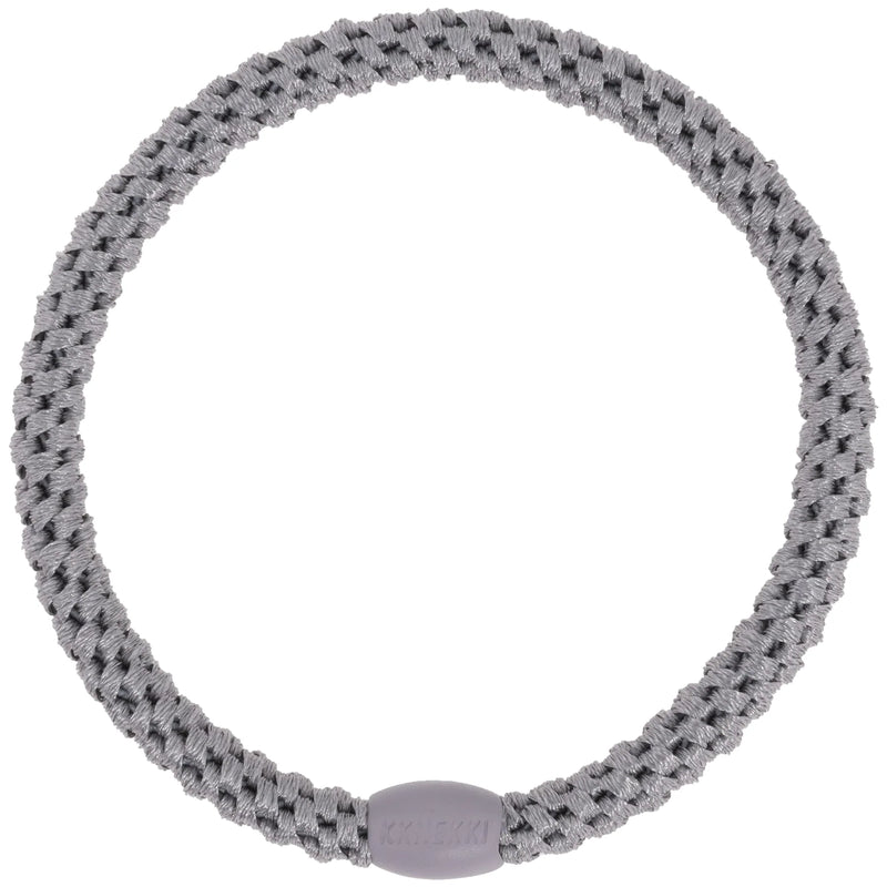Kknekki Haarelastiekje Slim Mid Grey