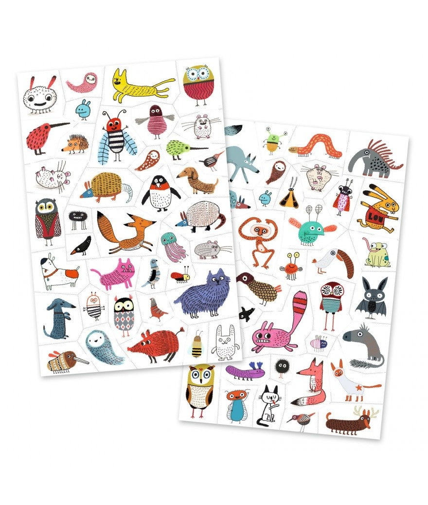 Djeco Tattoos Kleine Beestjes