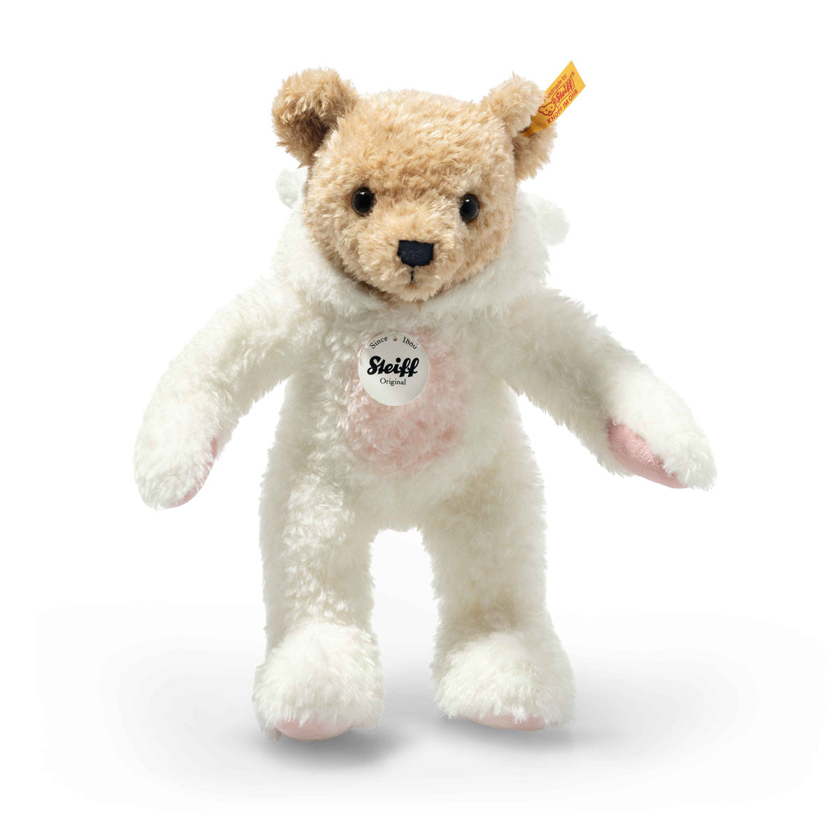 Steiff Knuffel Hoodie Teddy Bear Rabbit White