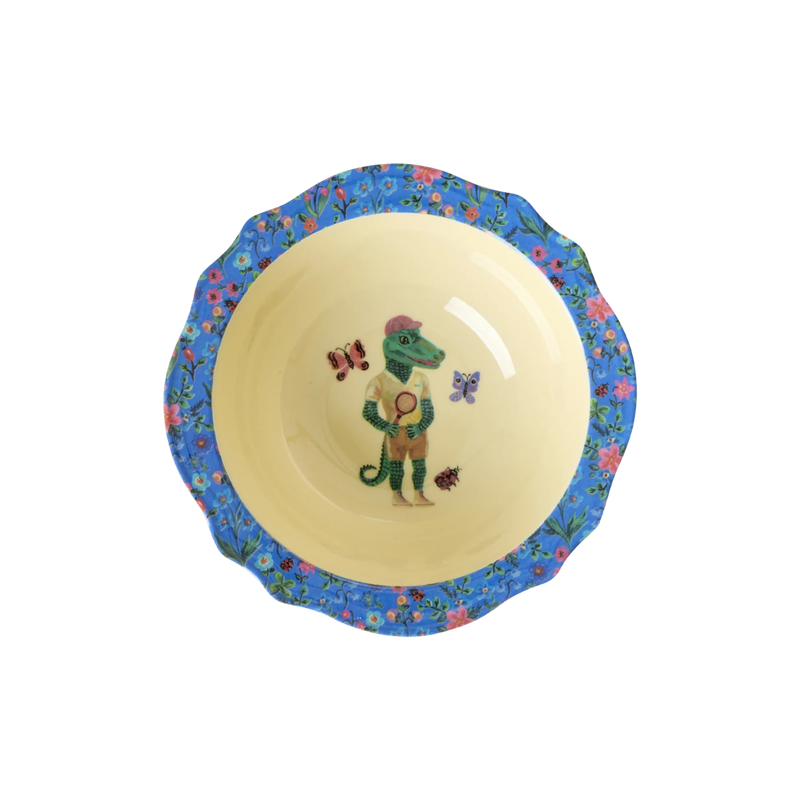 Rice Melamine Kom Vintage - Small - Nathalie Lété Blue