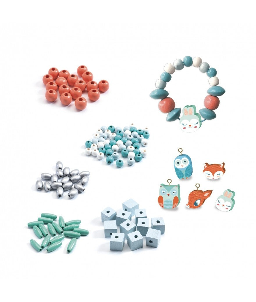 Djeco Kralen set kleine dieren