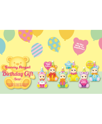 Sonny Angel Birthday Gift Bear Series