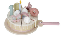 Little Dutch Houten Verjaardagstaart Roze