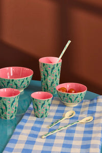 Rice Melamine Kom - Medium - Peacock Power