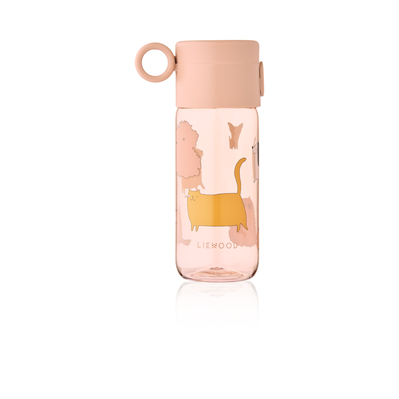 Liewood Drinkfles Clemence Bottle 350ml Cats and Dogs Sandy