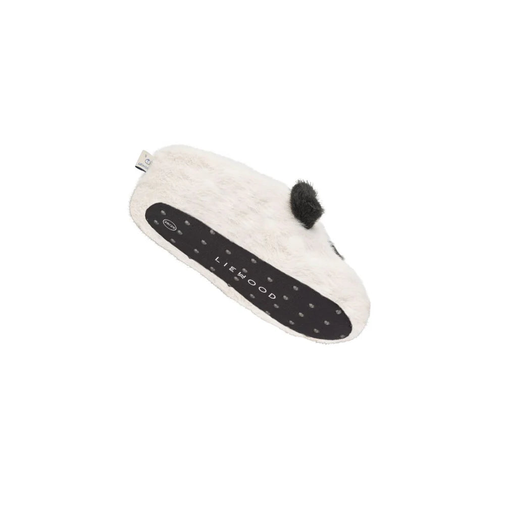Liewood Sloffen Aviaja Panda Slippers Sandy Dark Grey