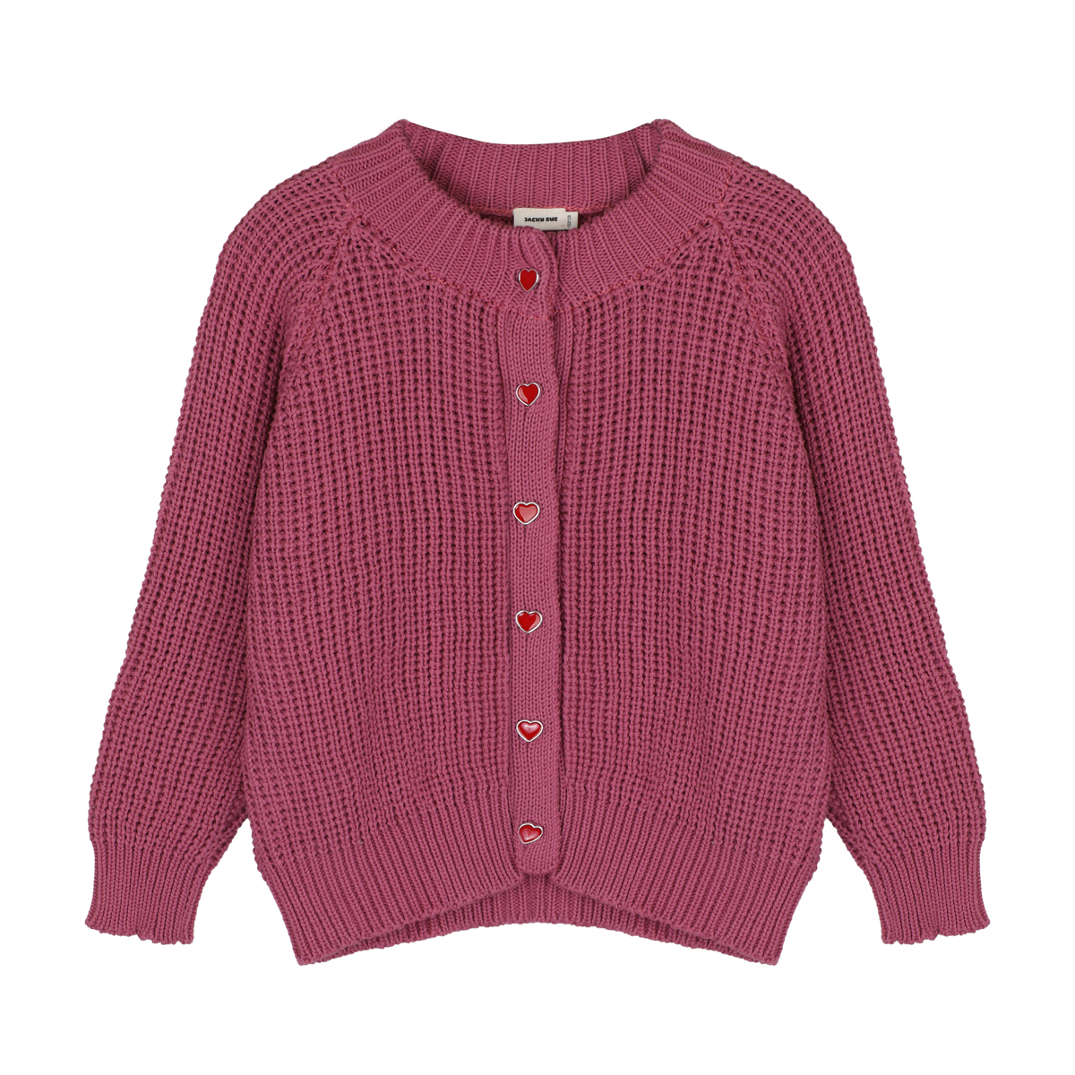 Jacky Sue Lovi Hand Knitted Cardigan - Vintage Pink