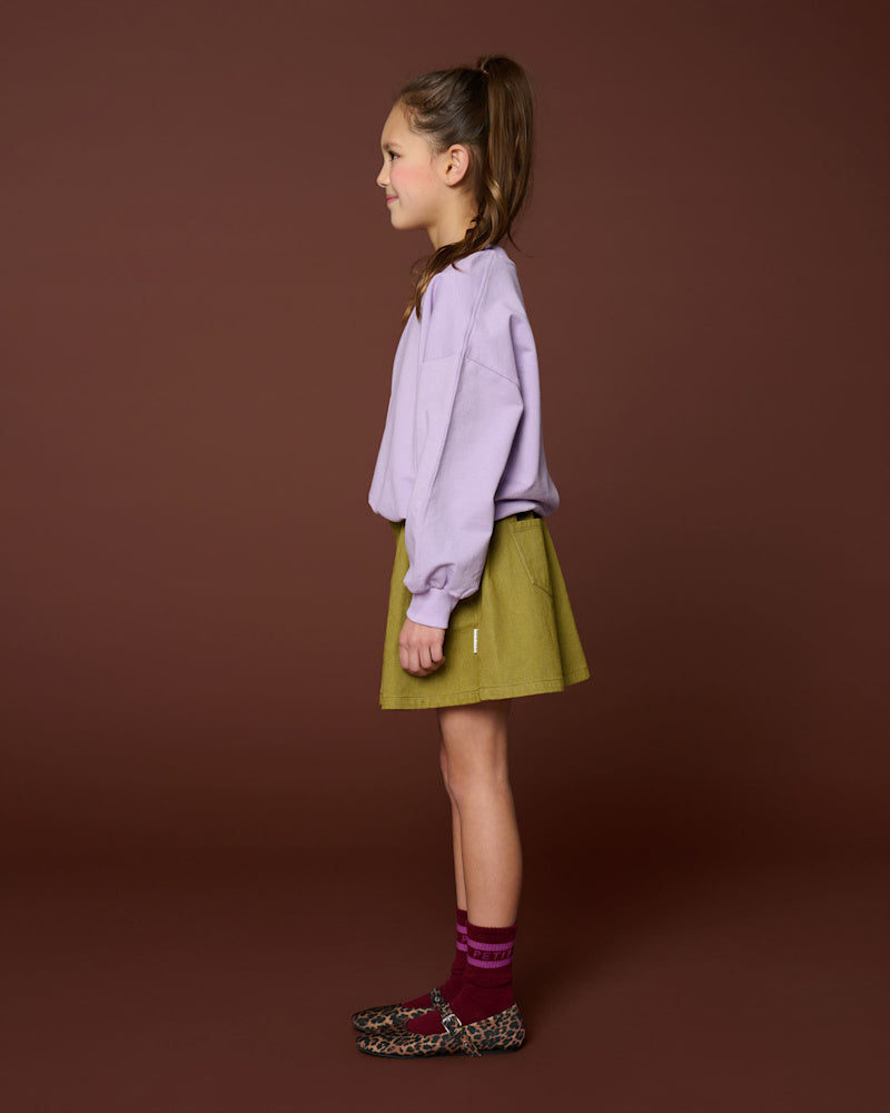 Petit Blush Sweater Luca Purple Rose