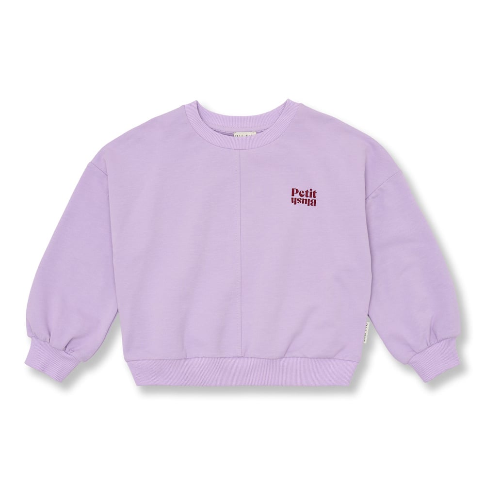 Petit Blush Sweater Luca Purple Rose