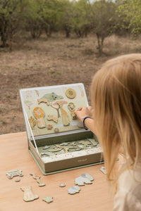 Magnetisch speelbord Safari Friends FSC