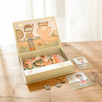 Magnetisch Speelbord DressUp Jim & Rosa FSC