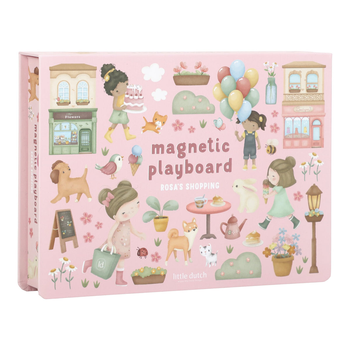 Magnetisch Speelbord Rosa Winkelstraat FSC