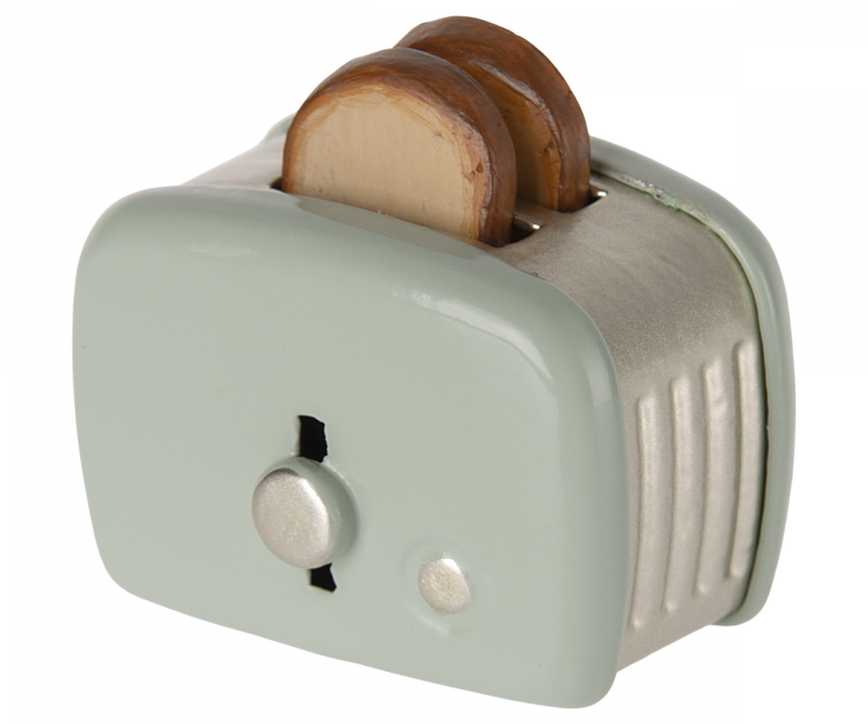 Maileg Muizen Broodrooster Toaster Mint