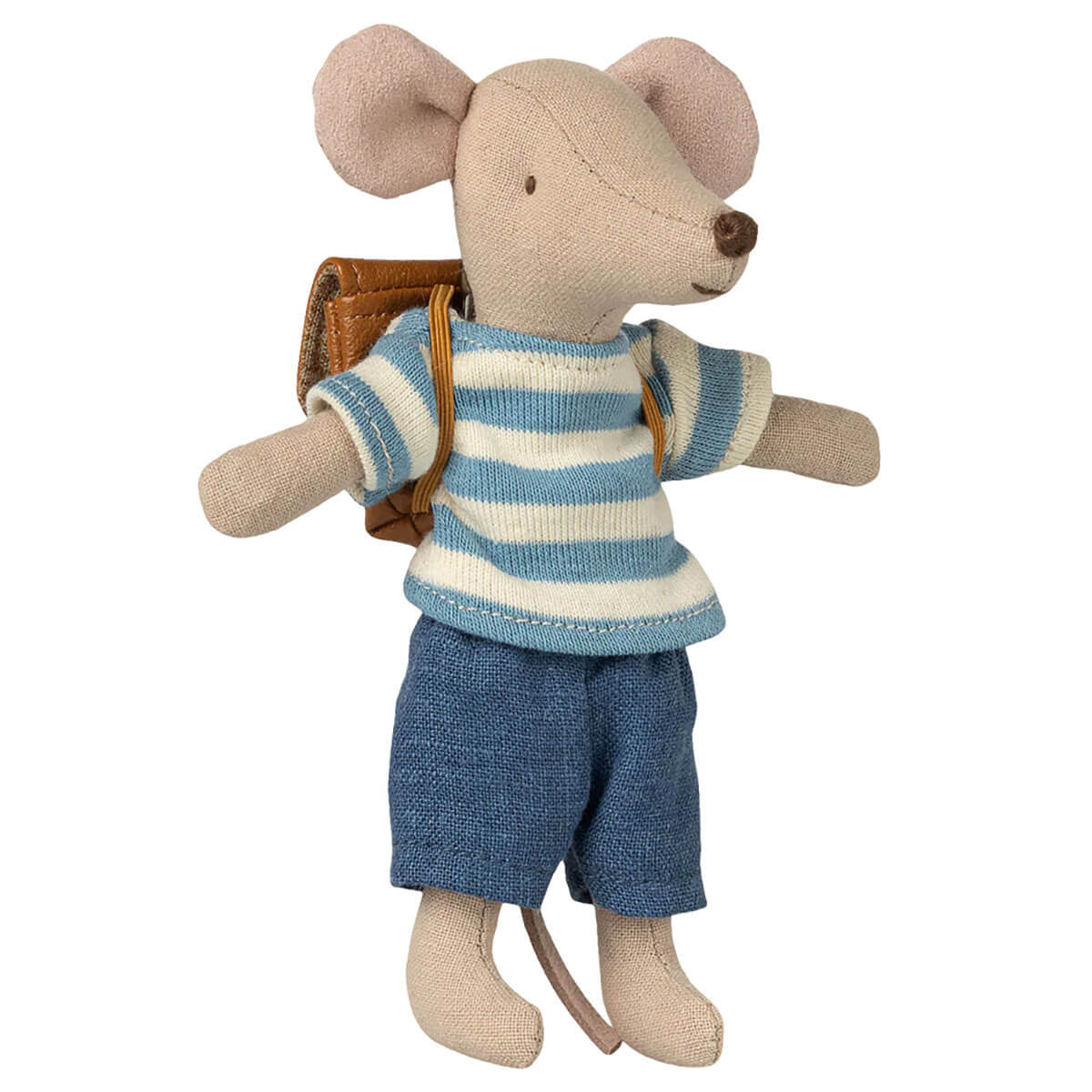 Maileg Clothes and bag, Big brother mouse - Brown