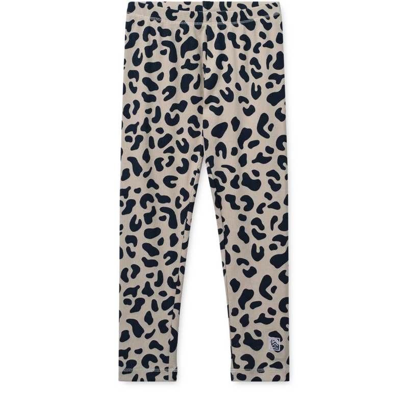 Liewood Legging Marien Rib Leo Mist